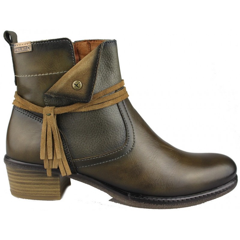 PIKOLINOS  BOTIN CASUAL  KAKI