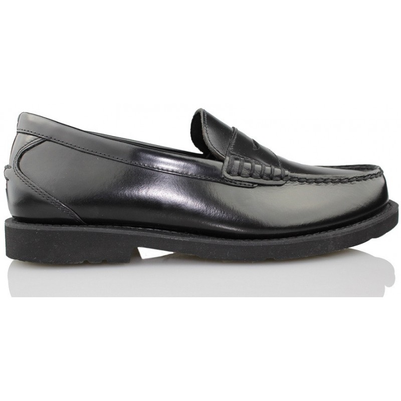 ROCKPORT CASTELLANO CLASICO MUY COMODO PARA HOMBRE  NEGRO