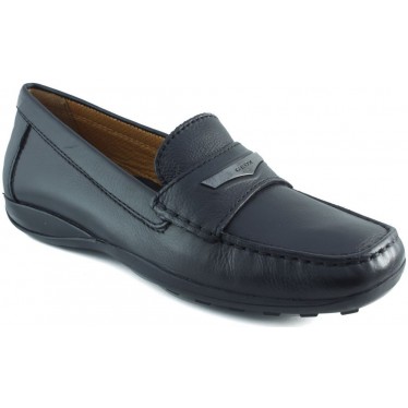 GEOX women moccasin model euro2  NEGRO