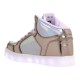 GRAY AND PURPLE SKECHERS SNEAKERS  GRIS