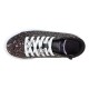 BLACK AND WHITE SKECHERS SNEAKERS  NEGRO
