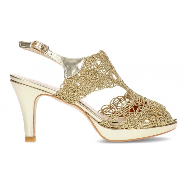SHOE ELEGANT ANGEL ALARCON DORADO