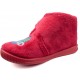 HOUSE SLIPPERS VULLADI NIÑO DOG SQUAD  ROJO