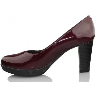 KROC patent leather shoe salon  BURDEOS