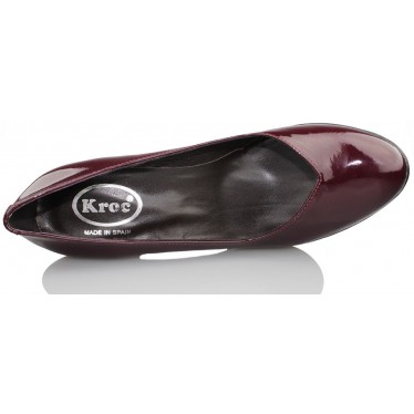 KROC patent leather shoe salon  BURDEOS