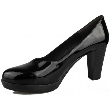 KROC patent leather shoe salon  NEGRO