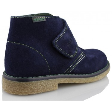 Pablosky boot child velcro  AZUL