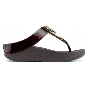 Sandals FITFLOP CONGA DRAGONFLY CHOCOLATE