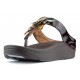 Sandals FITFLOP CONGA DRAGONFLY CHOCOLATE