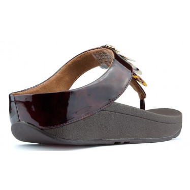 Sandals FITFLOP CONGA DRAGONFLY CHOCOLATE