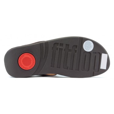 Sandals FITFLOP CONGA DRAGONFLY CHOCOLATE
