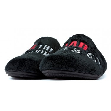 House slippers VULLADI MONTBLANC THE WALKING DAD NEGRO