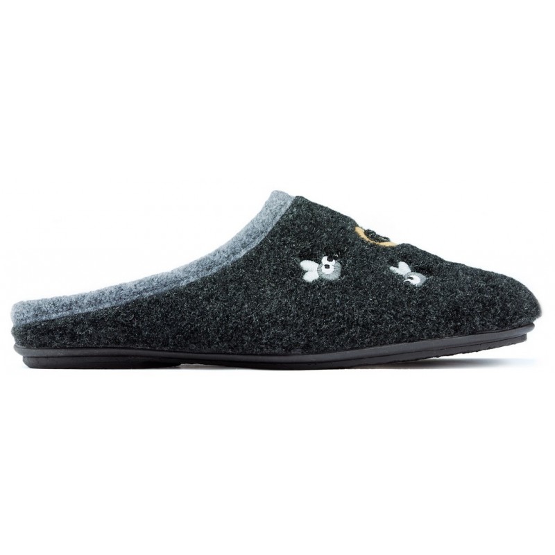Slippers of house VULLADI MUTON EL CAMALEON NEGRO