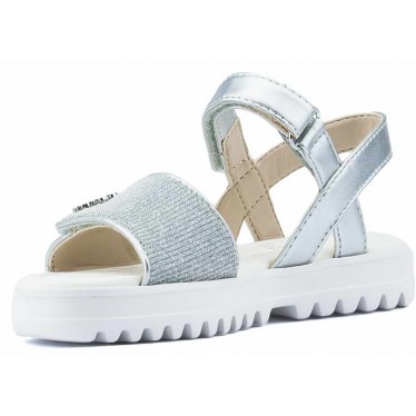 GEOX CORALIE W J826EG SANDALS SILVER