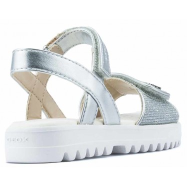 GEOX CORALIE W J826EG SANDALS SILVER