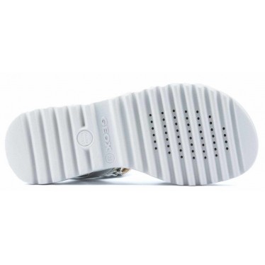 GEOX CORALIE W J826EG SANDALS SILVER