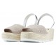 SANDALS WITH WEDGE ARANTXA SERRAJE COMODAS NIQUEL