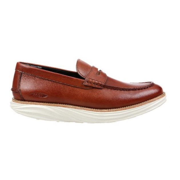 MBT BOSTON M Moccasins LOAFER DK_BROWN