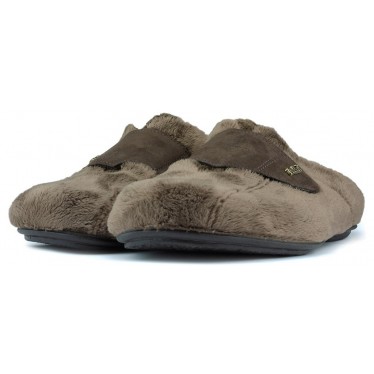 VULLADI domestic velcro slippers man MARRON