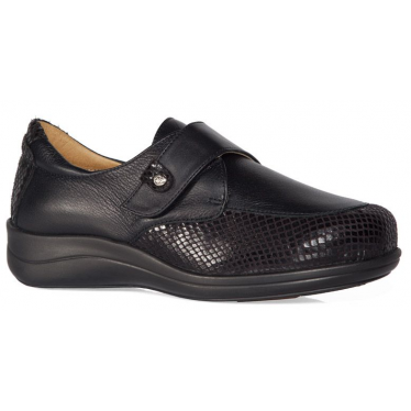 SHOES CALZAMEDI TEXTURE STRETCH W 0644 NEGRO