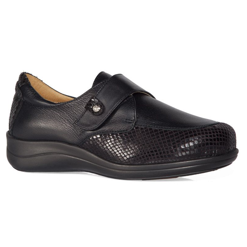 SHOES CALZAMEDI TEXTURE STRETCH W 0644 NEGRO