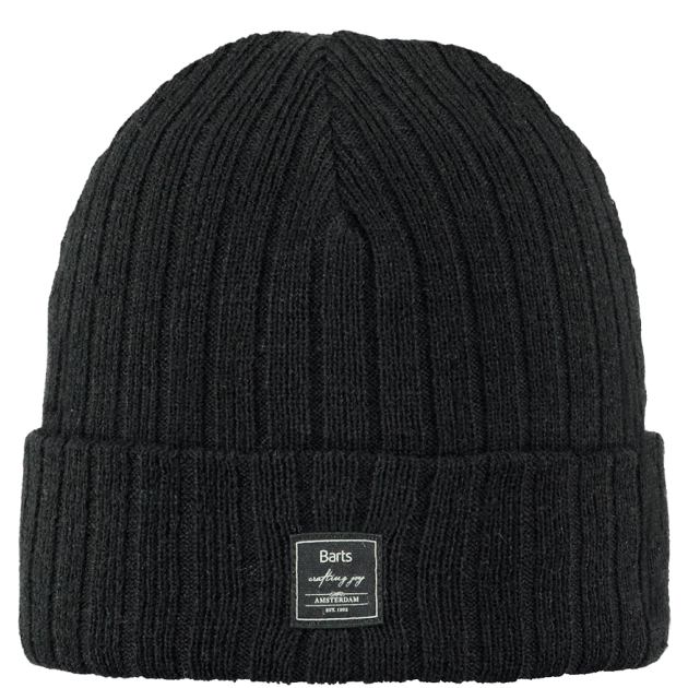 BARTS PARKER BEANIE beanie BLACK BARTS PARKER BEANIE beanie BLACK