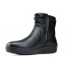 FITFLOP SKATEBOOTIE LEATHER BOOTS BLACK
