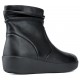 FITFLOP SKATEBOOTIE LEATHER BOOTS BLACK
