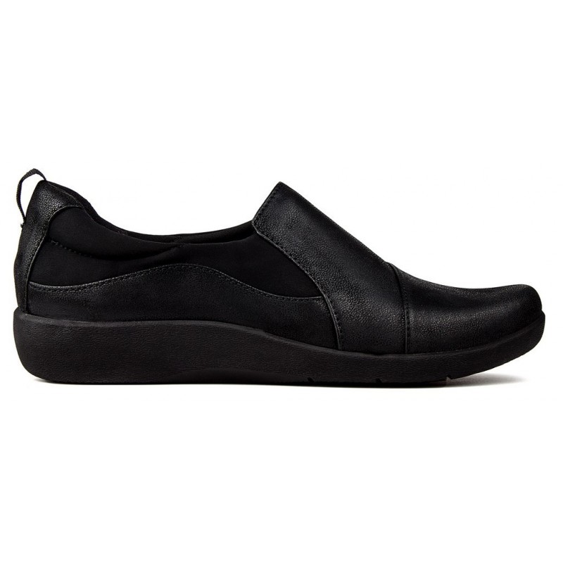 SHOES CLARKS SILLIAN PEACE BLACK