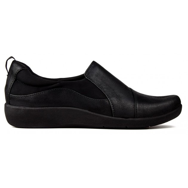 SHOES CLARKS SILLIAN PEACE BLACK SHOES CLARKS SILLIAN PEACE BLACK