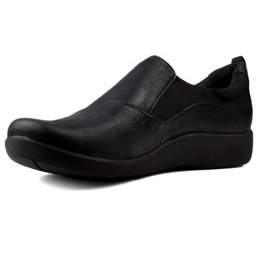 SHOES CLARKS SILLIAN PEACE BLACK