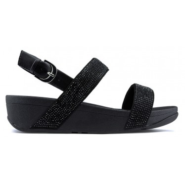 SANDALS FITFLOP LOTTIE SHIMMERCRYSTAL BLACK