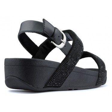SANDALS FITFLOP LOTTIE SHIMMERCRYSTAL BLACK