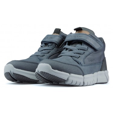 GEOX FLEXYPER BOOTS NAVY_BLACK