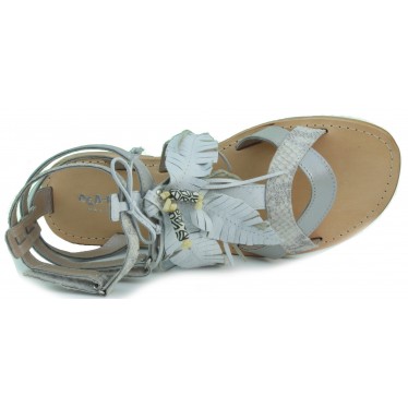 OCA LOCA girl sandal white stones BEIGE