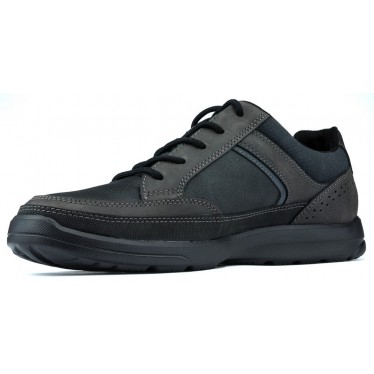 Rockport Welker Casual Laceup Shoes NEGRO