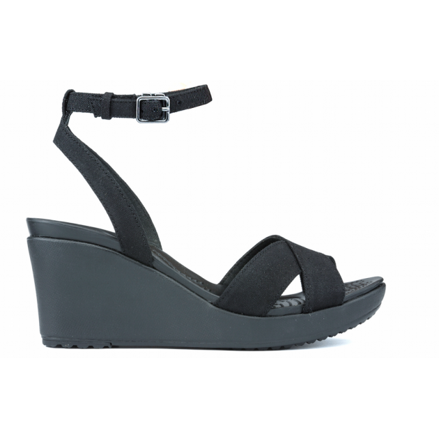 SANDALIAS CROCS LEIGH 2 CROSS STRAP 204950 NEGRO SANDALIAS CROCS LEIGH 2 CROSS STRAP 204950 NEGRO