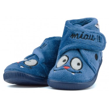 VULLADI ALASKA MIAU HOUSE SHOES AZUL