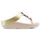 Sandals FITFLOP FINO SHELLSTONE GOLD