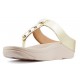 Sandals FITFLOP FINO SHELLSTONE GOLD