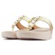 Sandals FITFLOP FINO SHELLSTONE GOLD