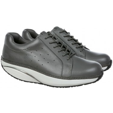 MAN SHOES MBT NAFASI 2 LACE UP M DARK GRAY GREY