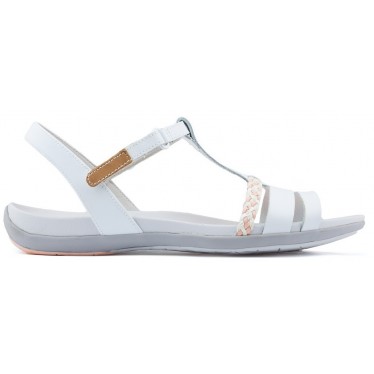 Sandals CLARKS UNSTRUCTURED TEALITE WHITE