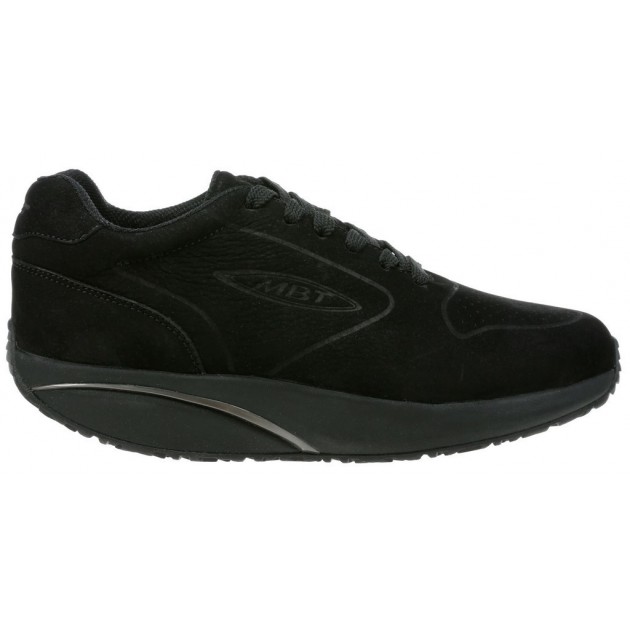 WOMAN NOBUCK MBT 1997 SHOES NEGRO