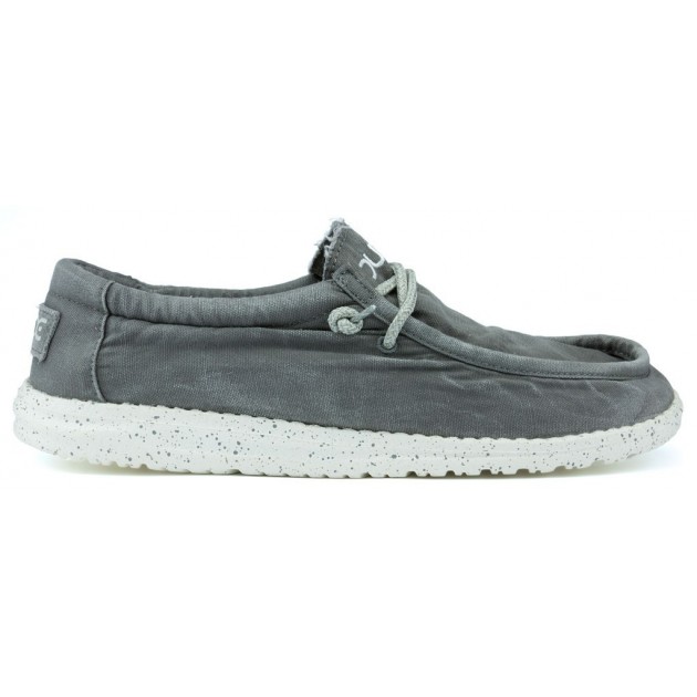 DUDE WALLY WASHED SHOES M 1152 GREY DUDE WALLY WASHED SHOES M 1152 GREY
