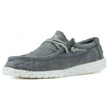 DUDE WALLY WASHED SHOES M 1152 GREY