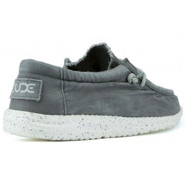 DUDE WALLY WASHED SHOES M 1152 GREY