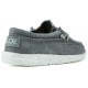 DUDE WALLY WASHED SHOES M 1152 GREY