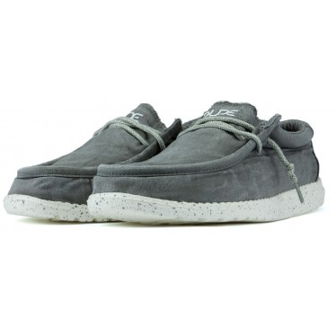 DUDE WALLY WASHED SHOES M 1152 GREY