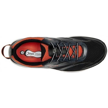 JOYA ID ZACK M SHOES BLACK_ORANGE